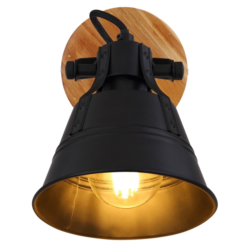 Globo - Nástěnné bodové svítidlo 1xE27/60W/230V jedle