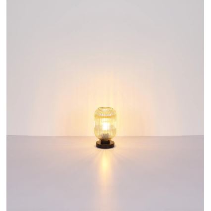 Globo - Stolní lampa 1xE27/40W/230V hnědá