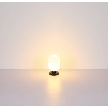 Globo - Stolní lampa 1xE27/40W/230V bílá