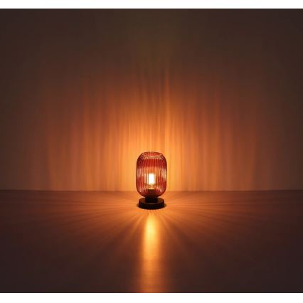 Globo - Stolní lampa 1xE27/40W/230V fialová