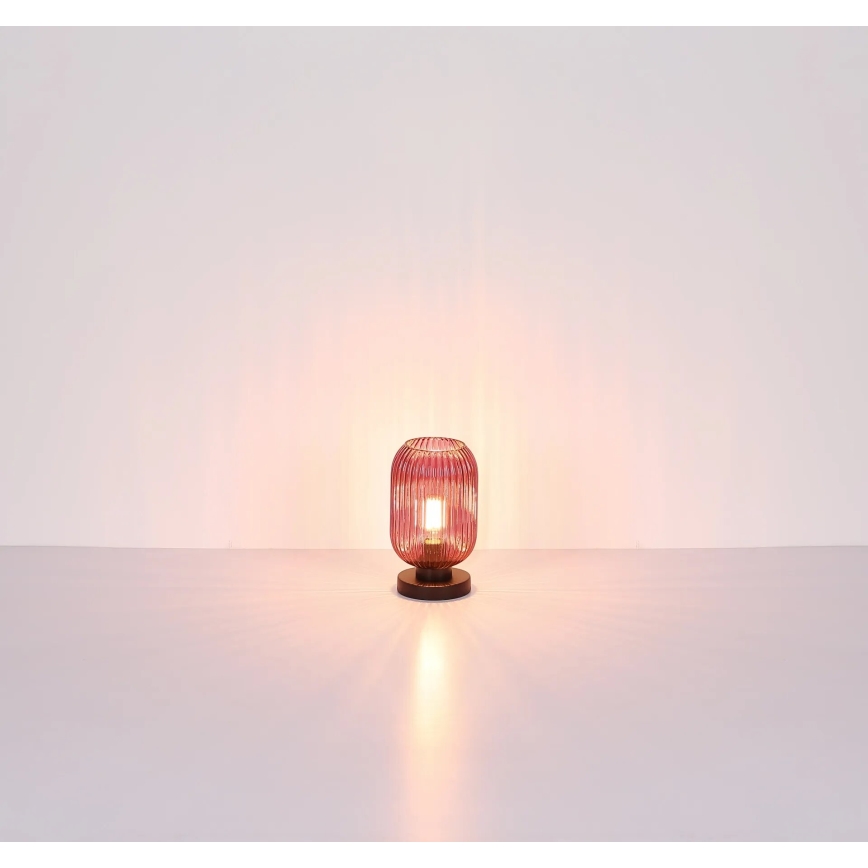 Globo - Stolní lampa 1xE27/40W/230V fialová