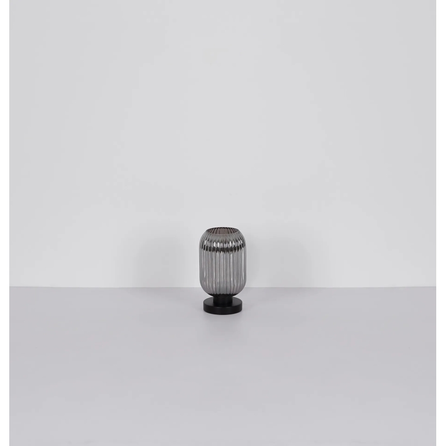 Globo - Stolní lampa 1xE27/40W/230V šedá