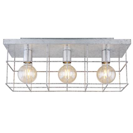 Globo 15530Z-3D - Stropní svítidlo MERRIL 3xE27/60W/230V