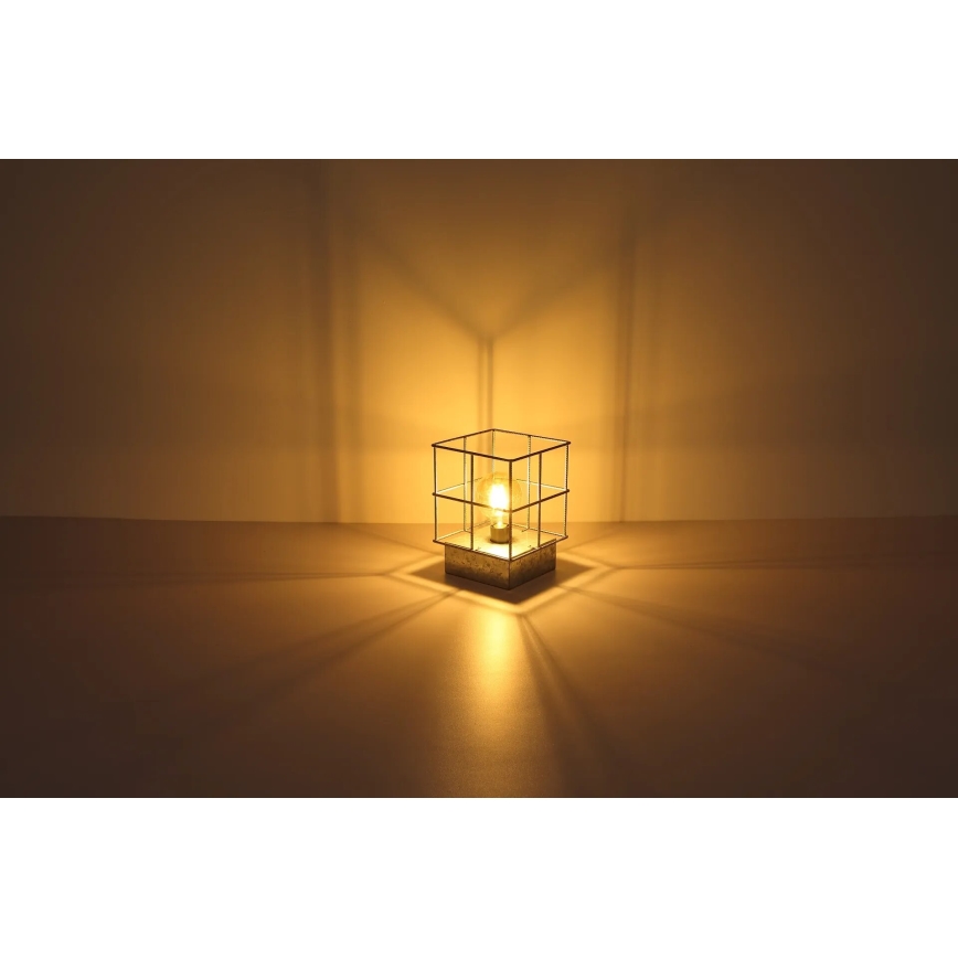 Globo 15530ZT - Stolní lampa MERRIL 1xE27/60W/230V