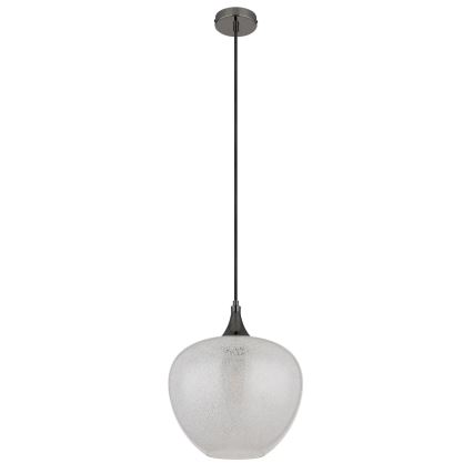 Globo - Lustr na lanku 1xE27/40W/230V pr. 29 cm bílá/antracit