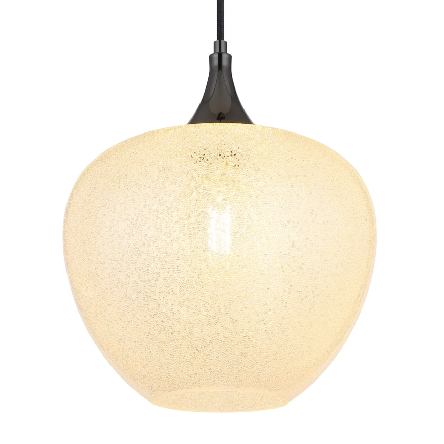 Globo - Lustr na lanku 1xE27/40W/230V pr. 29 cm bílá/antracit
