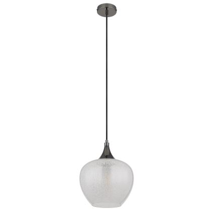 Globo - Lustr na lanku 1xE27/40W/230V pr. 24 cm bílá/antracit