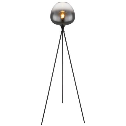 Globo - Stojací lampa 1xE27/60W/230V černá