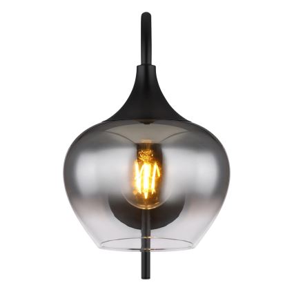 Globo - Nástěnná lampa 1xE27/40W/230V černá