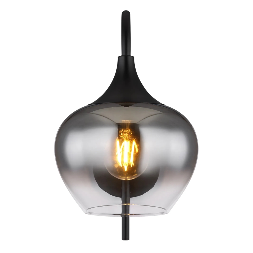 Globo - Nástěnná lampa 1xE27/40W/230V černá