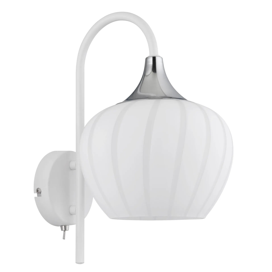 Globo - Nástěnná lampa 1xE27/40W/230V bílá