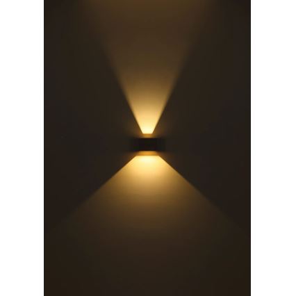 Globo - LED Nástěnné svítidlo LED/8W/230V hnědá