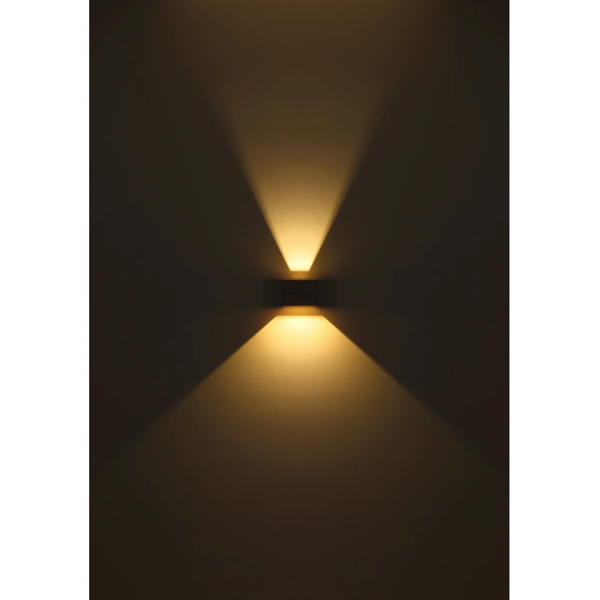 Globo - LED Nástěnné svítidlo LED/8W/230V hnědá