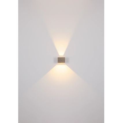 Globo - LED Nástěnné svítidlo LED/8W/230V hnědá