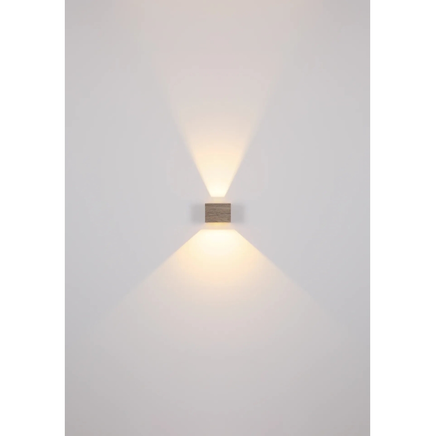 Globo - LED Nástěnné svítidlo LED/8W/230V hnědá