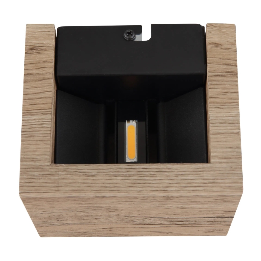 Globo - LED Nástěnné svítidlo LED/8W/230V hnědá