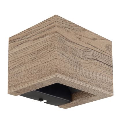 Globo - LED Nástěnné svítidlo LED/8W/230V hnědá