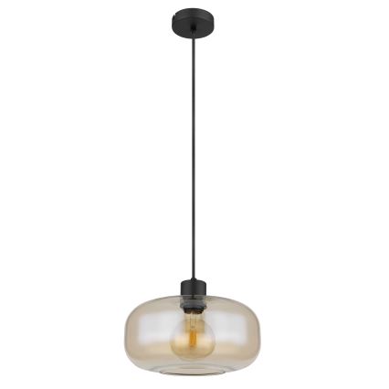 Globo - Lustr na lanku 1xE27/40W/230V pr. 28 cm čirá