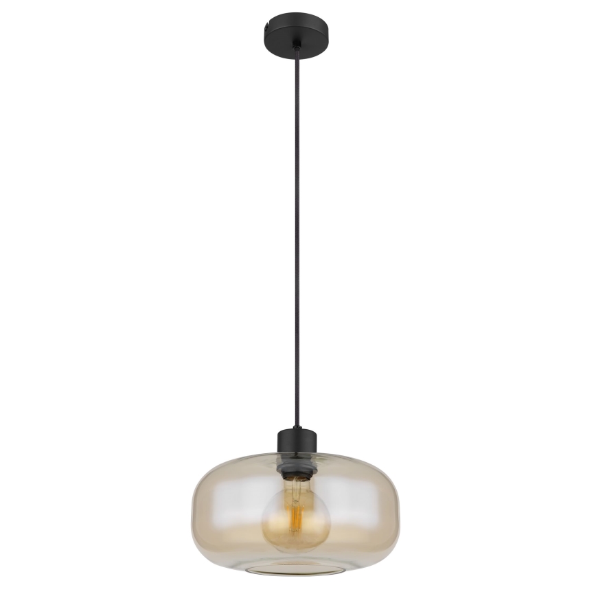 Globo - Lustr na lanku 1xE27/40W/230V pr. 28 cm čirá