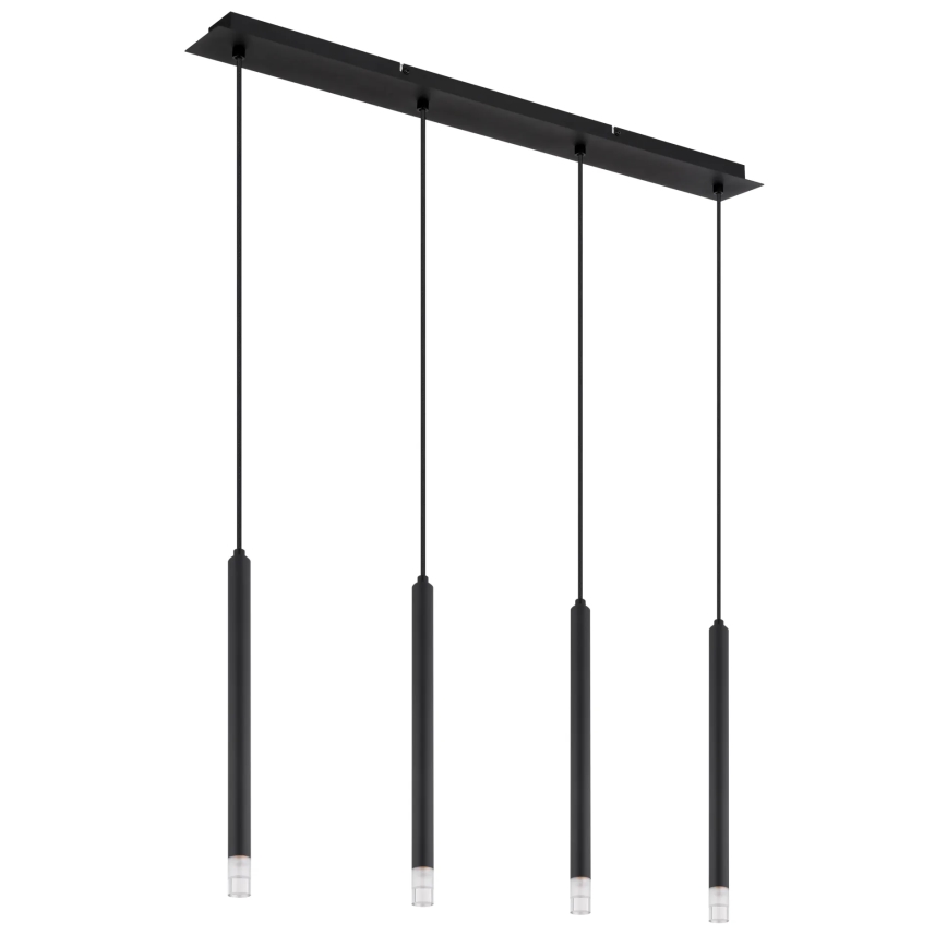 Globo - Lustr na lanku 4xG9/4W/230V černá