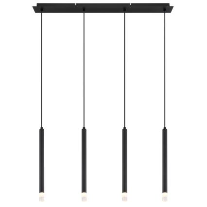 Globo - Lustr na lanku 4xG9/4W/230V černá