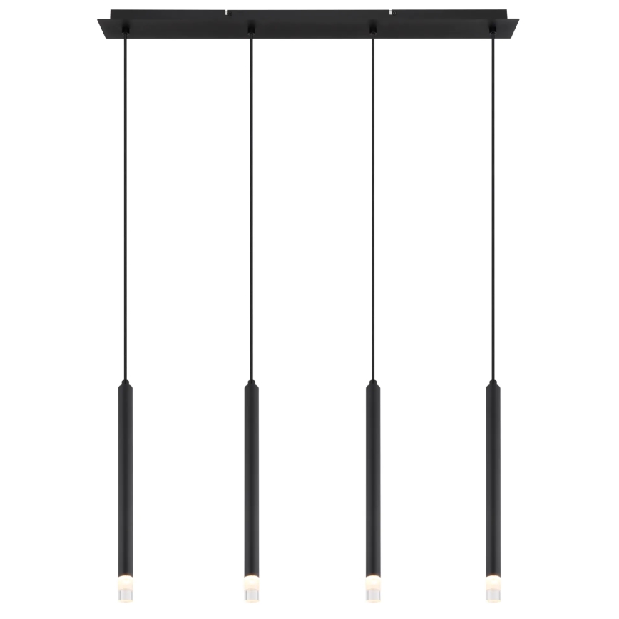 Globo - Lustr na lanku 4xG9/4W/230V černá