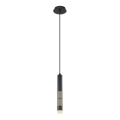 Globo 15630H - LED Lustr na lanku PENNY LED/12W/230V 3000K černá