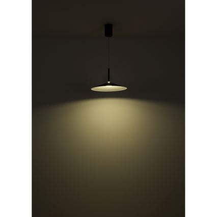 Globo - LED Lustr na lanku LED/18W/230V 4000K černá