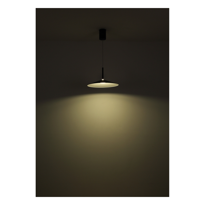 Globo - LED Lustr na lanku LED/18W/230V 4000K černá