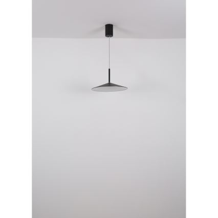 Globo - LED Lustr na lanku LED/18W/230V 4000K černá