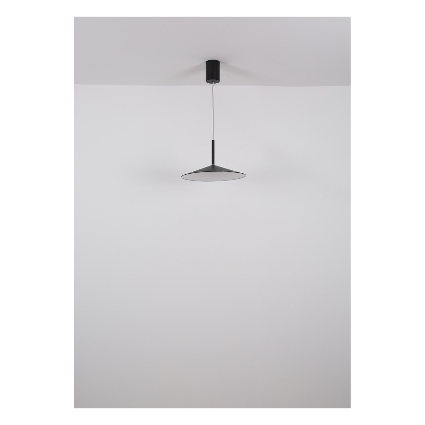 Globo - LED Lustr na lanku LED/18W/230V 4000K černá