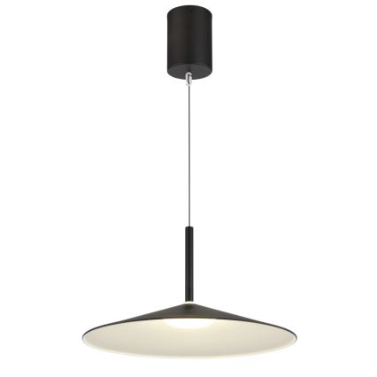 Globo - LED Lustr na lanku LED/18W/230V 4000K černá