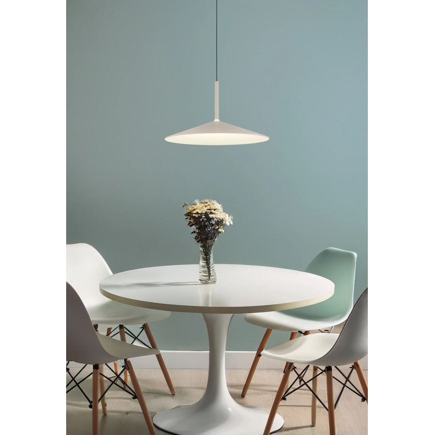 Globo - LED Lustr na lanku LED/18W/230V 4000K béžová