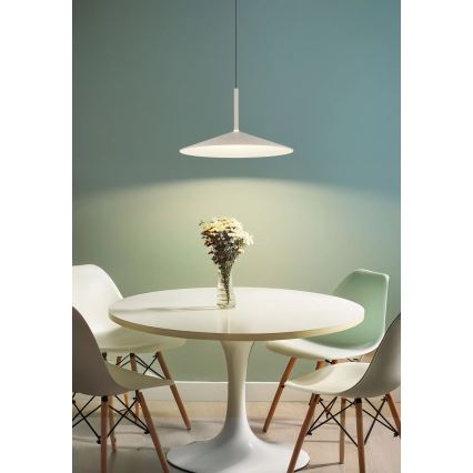 Globo - LED Lustr na lanku LED/18W/230V 4000K krémová