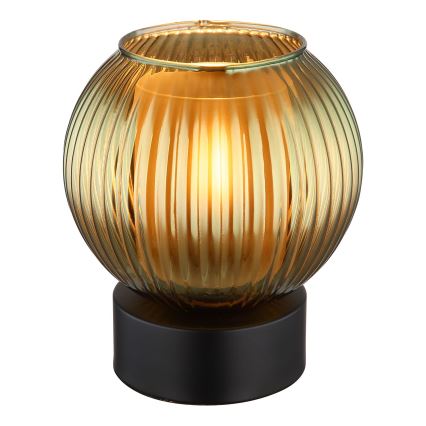 Globo - Stolní lampa 1xE27/25W/230V pr. 15 cm zelená