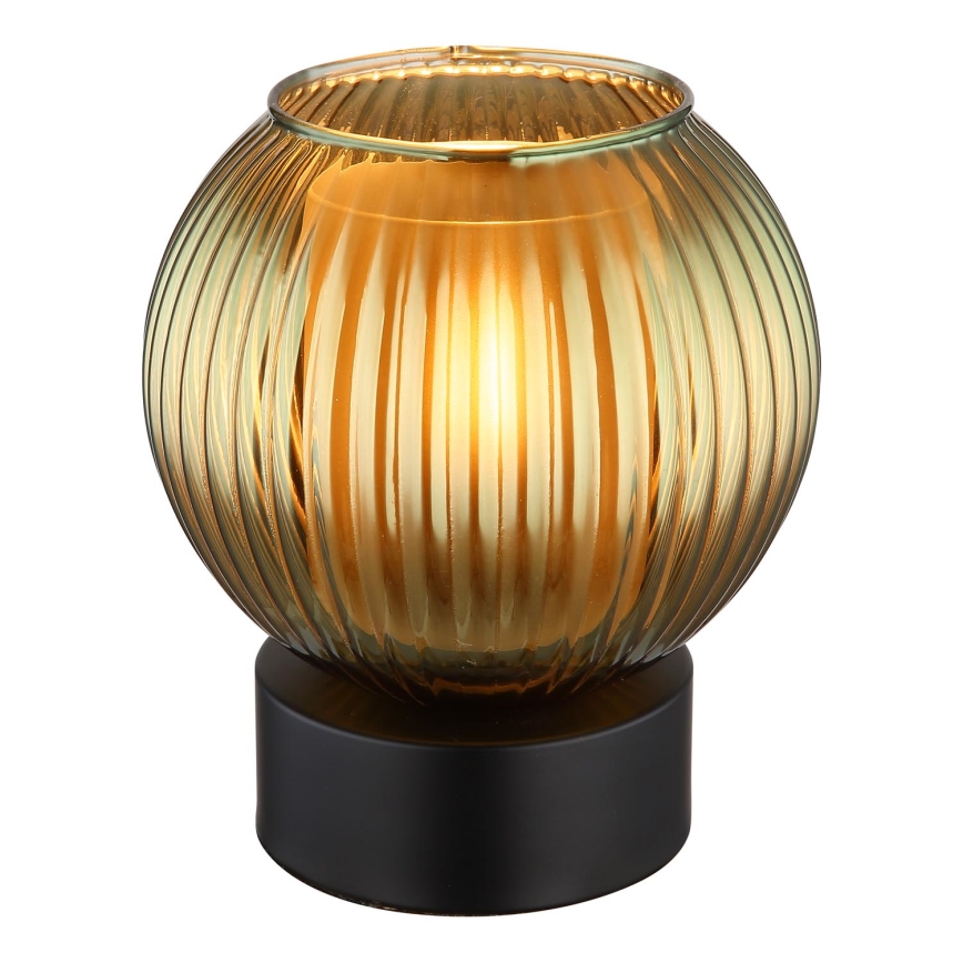 Globo - Stolní lampa 1xE27/25W/230V pr. 15 cm zelená