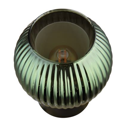 Globo - Stolní lampa 1xE27/25W/230V pr. 15 cm zelená