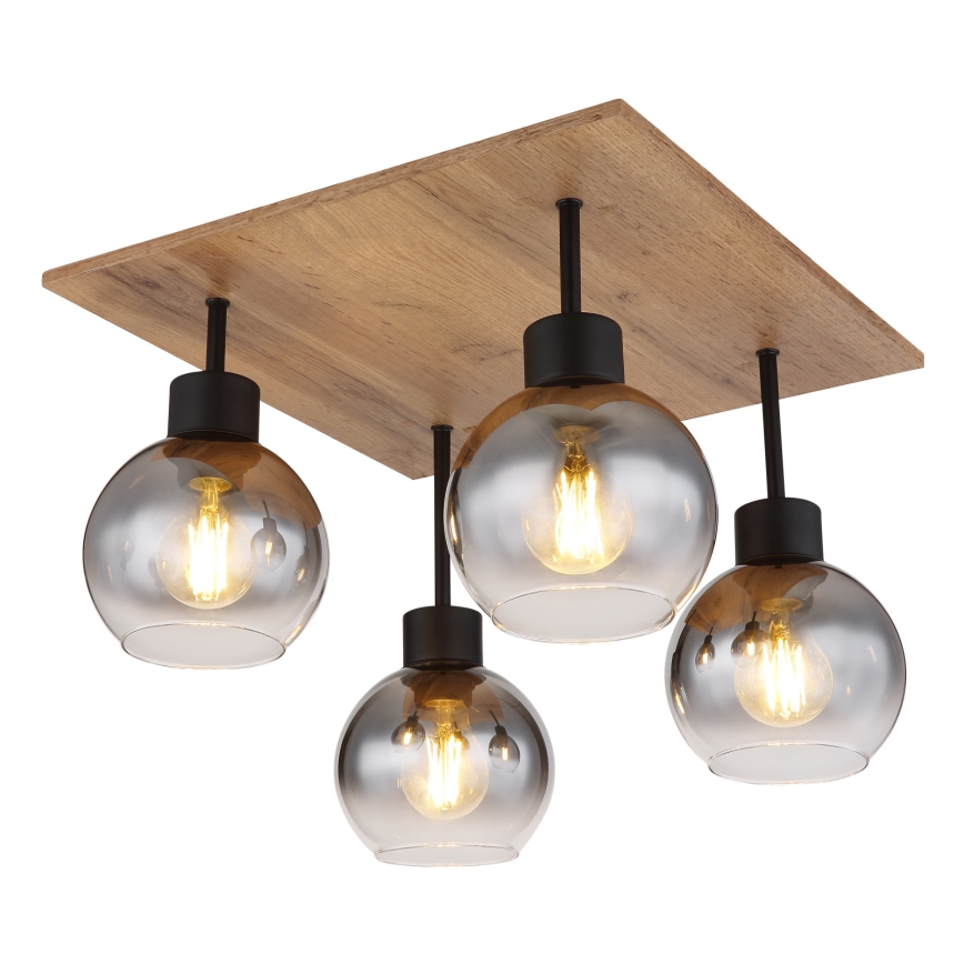 Globo - Přisazený lustr 4xE27/40W/230V