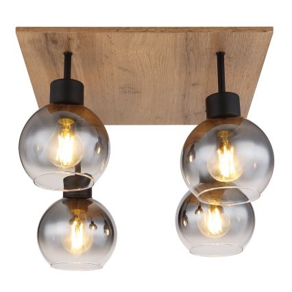 Globo - Přisazený lustr 4xE27/40W/230V