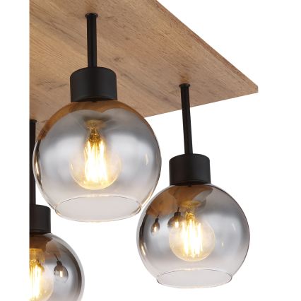 Globo - Přisazený lustr 4xE27/40W/230V