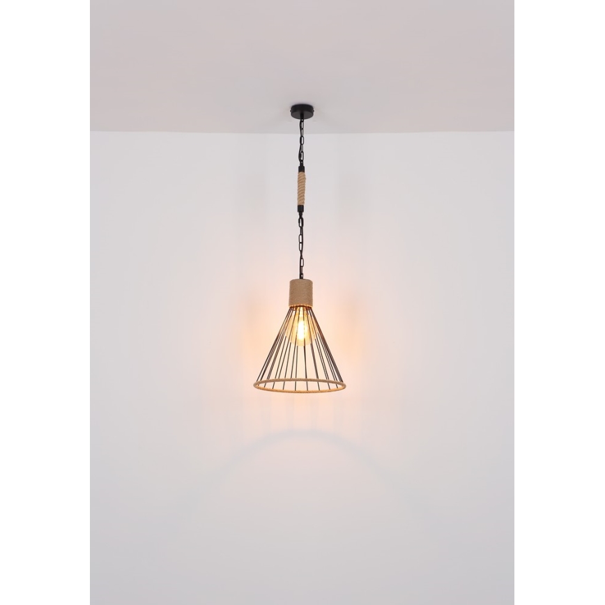 Globo - Lustr na řetězu 1xE27/60W/230V
