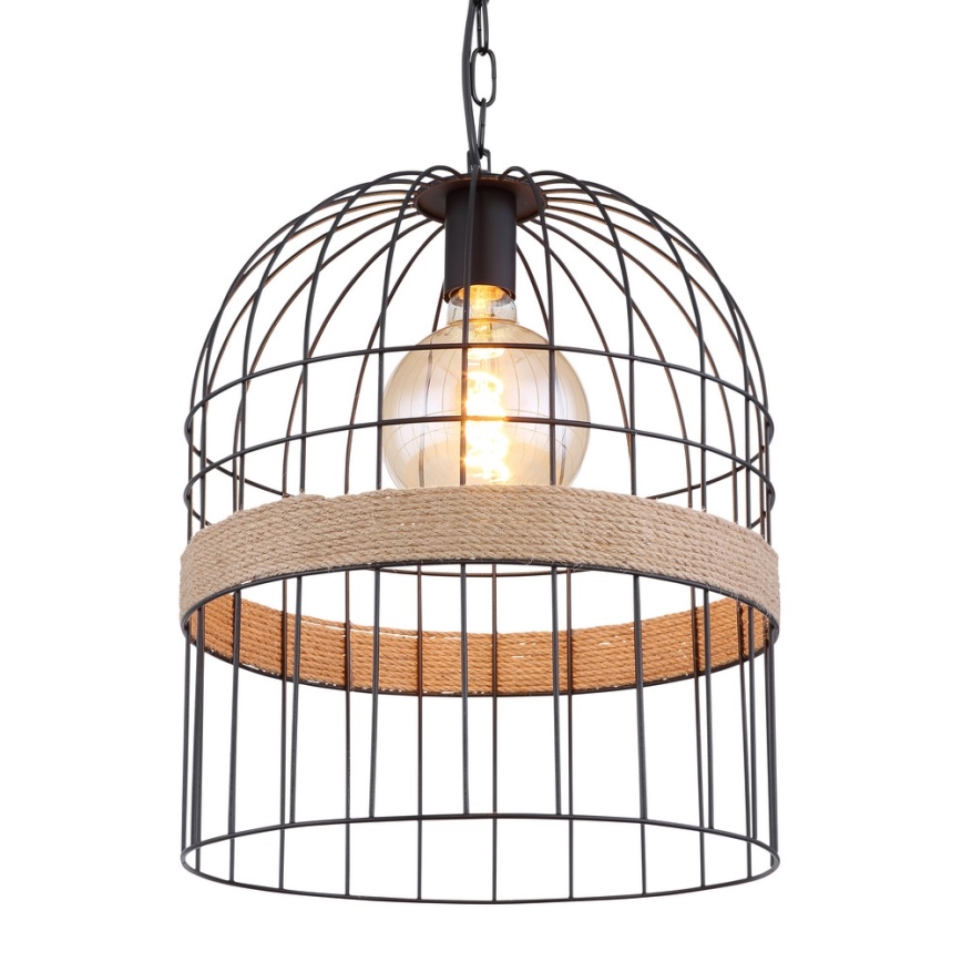 Globo - Lustr na řetězu 1xE27/60W/230V