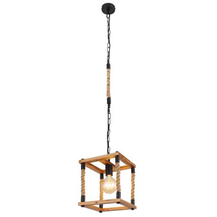 Globo 15691H - Lustr na lanku VERNON 1xE27/60W/230V