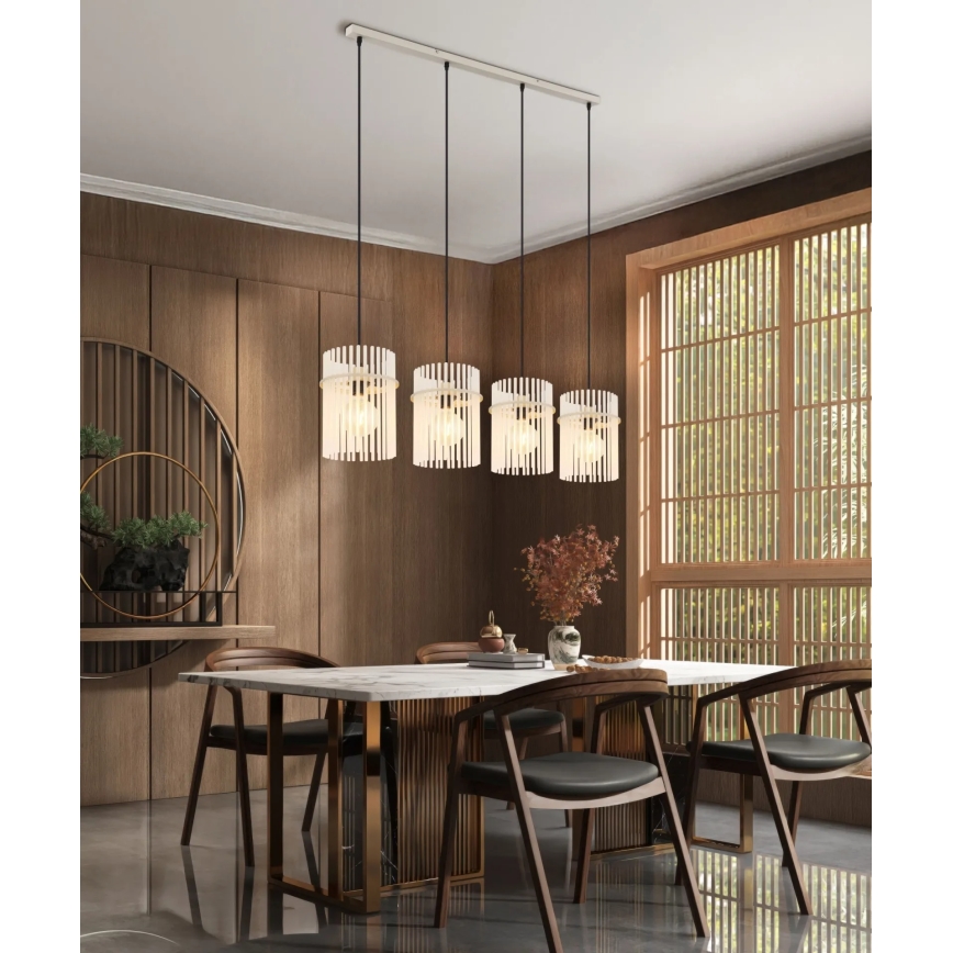 Globo - Lustr na lanku 4xE27/60W/230V