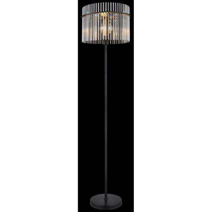 Globo - Stojací lampa 1xE27/60W/230V černá