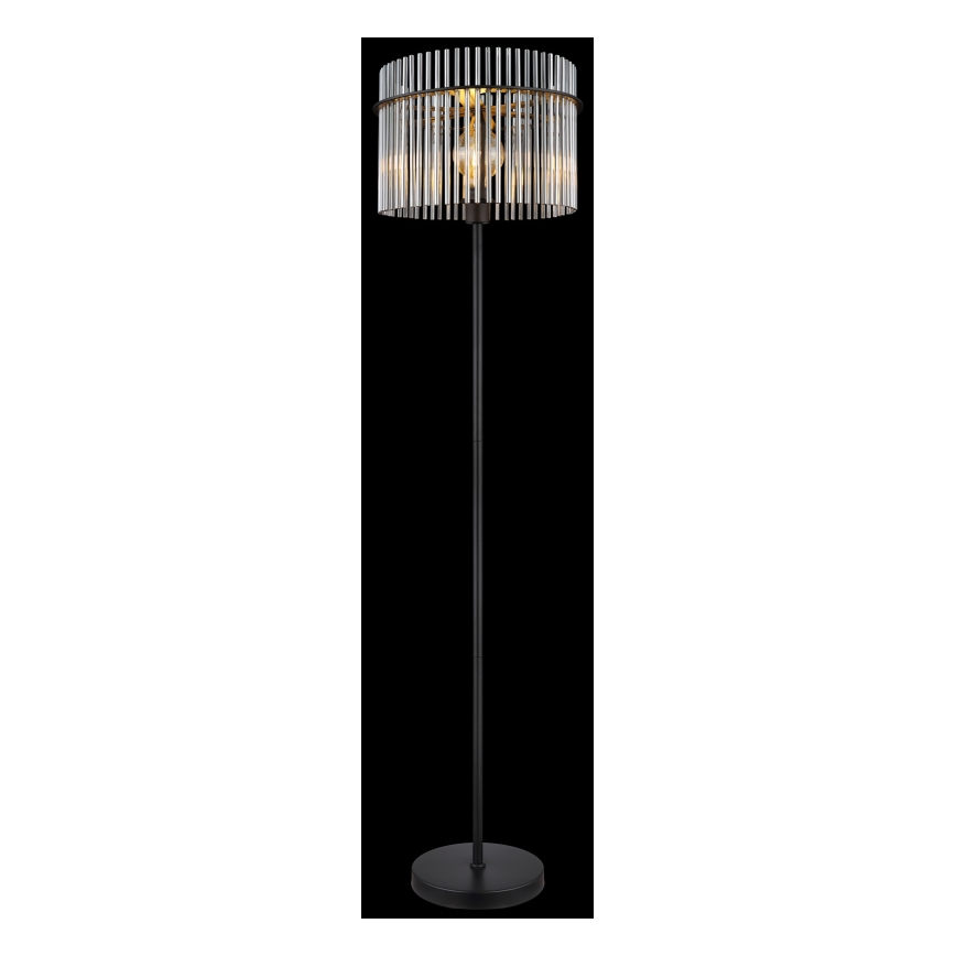 Globo - Stojací lampa 1xE27/60W/230V černá