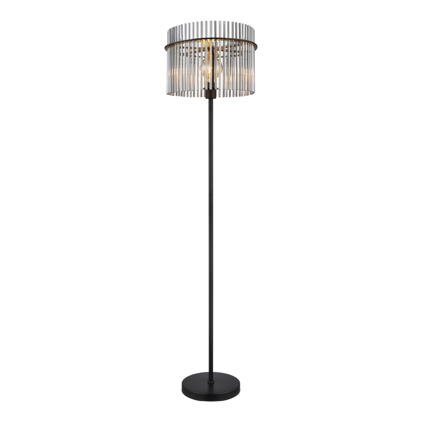 Globo - Stojací lampa 1xE27/60W/230V černá