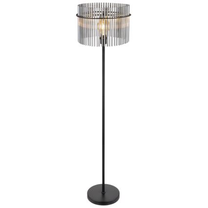 Globo - Stojací lampa 1xE27/60W/230V černá