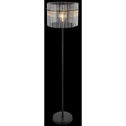Globo - Stojací lampa 1xE27/60W/230V černá