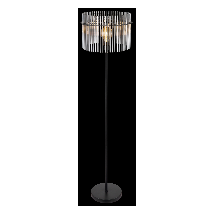 Globo - Stojací lampa 1xE27/60W/230V černá